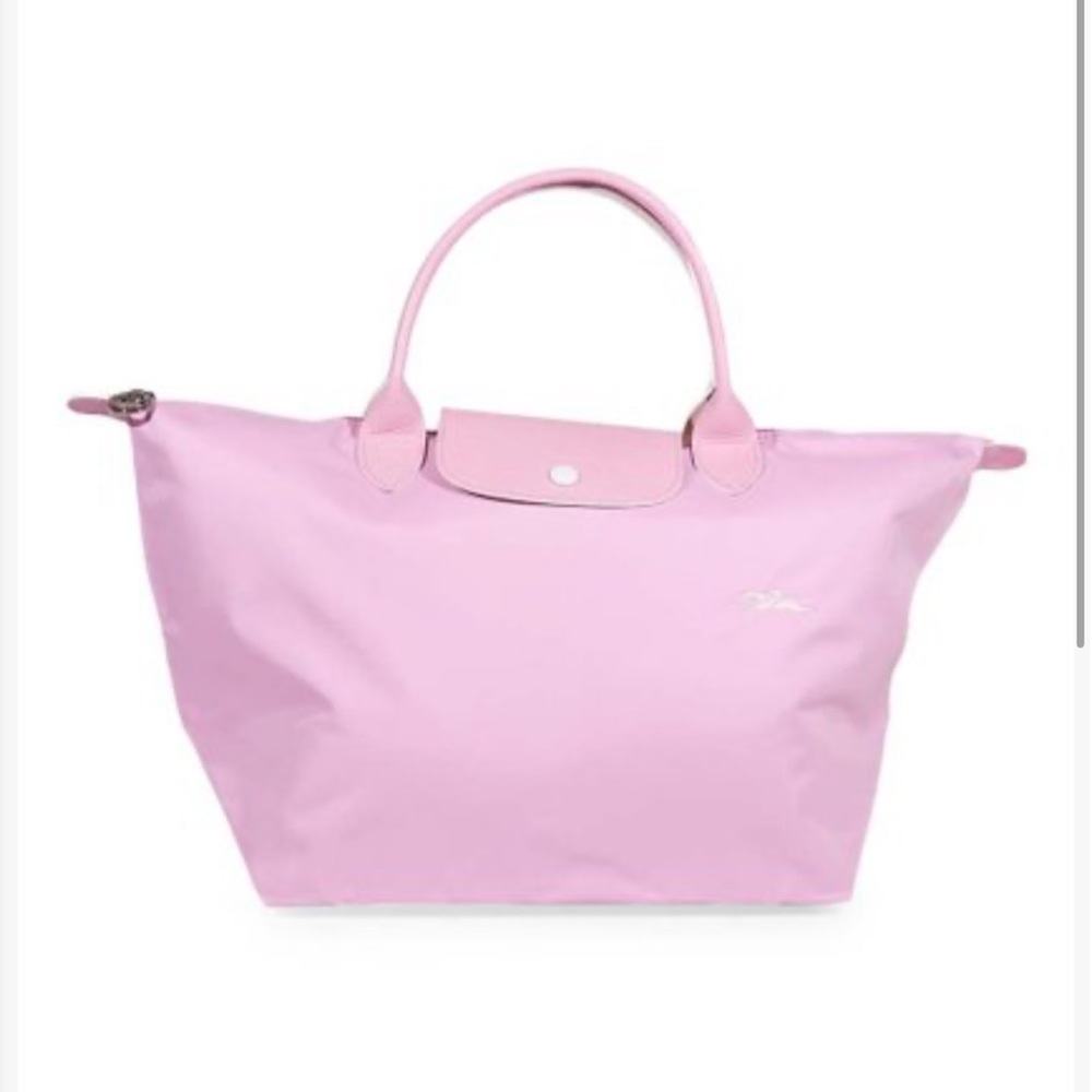 Longchamp Medium Le Pliage Pink Tote